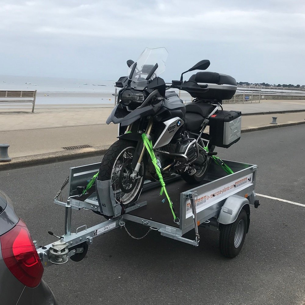 Remorque porte moto
