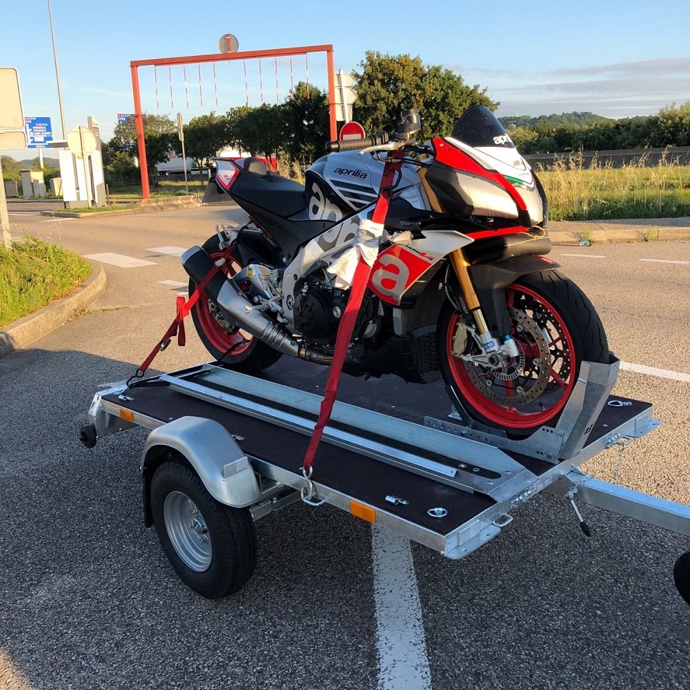 Remorque porte moto
