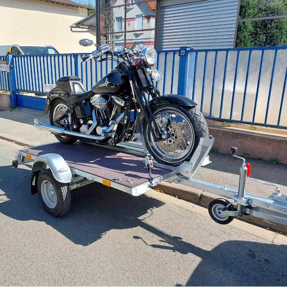 Remorque porte moto