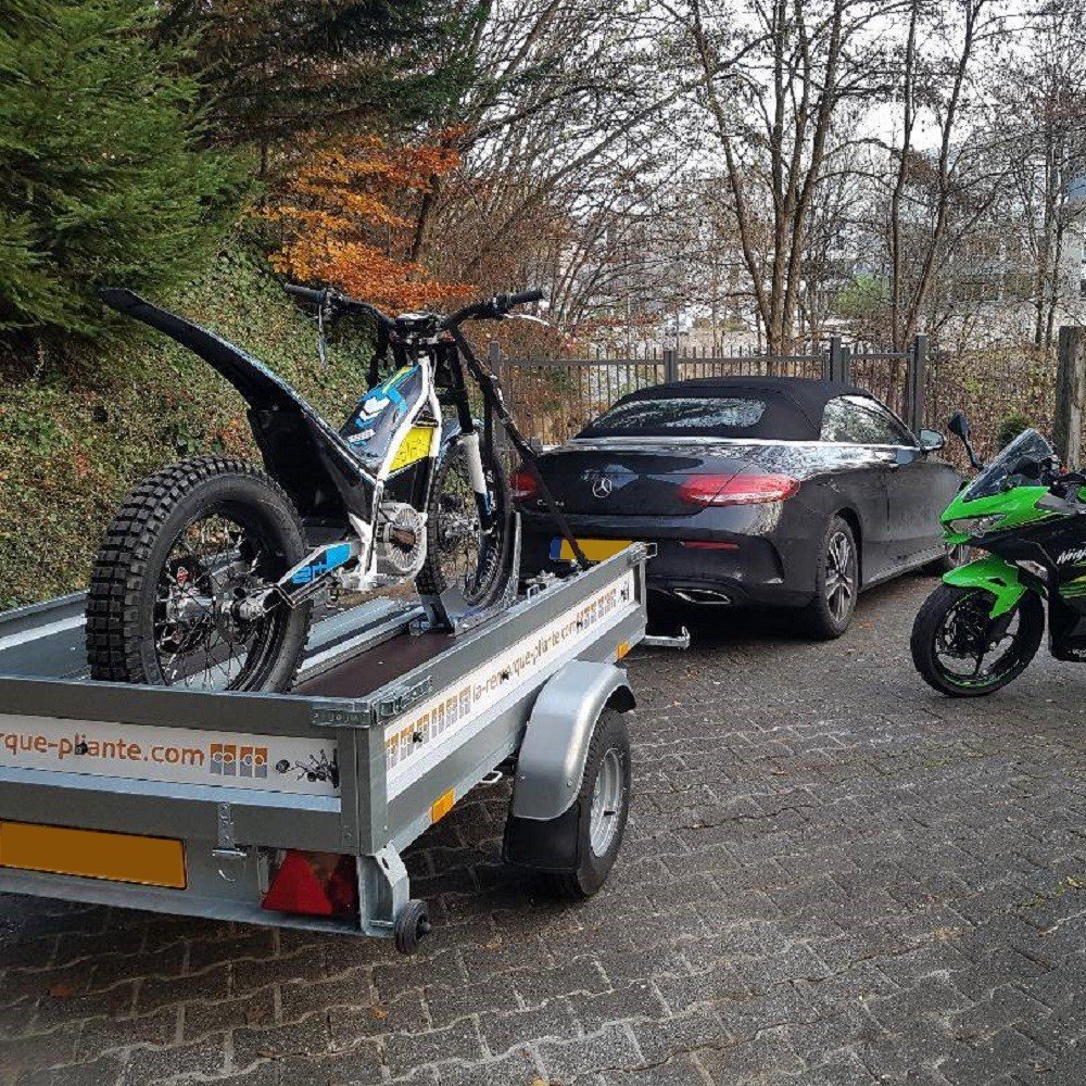 Remorque porte moto