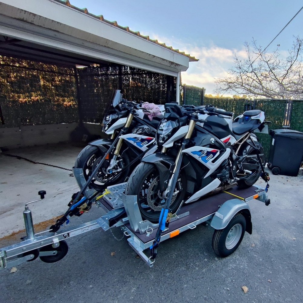 Remorque porte moto