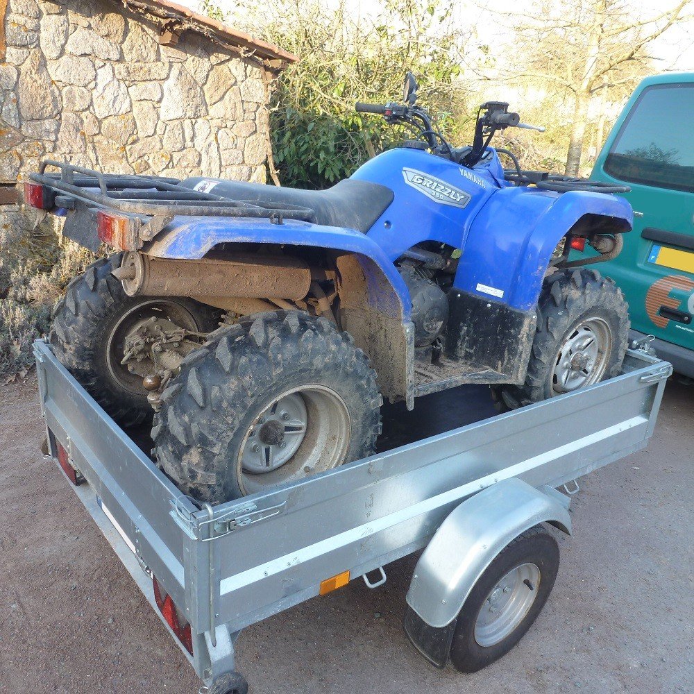 Remorque porte Quad