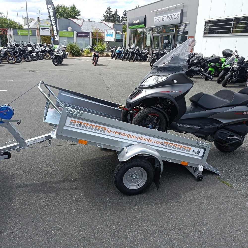 Remorque porte scooter 3 roues