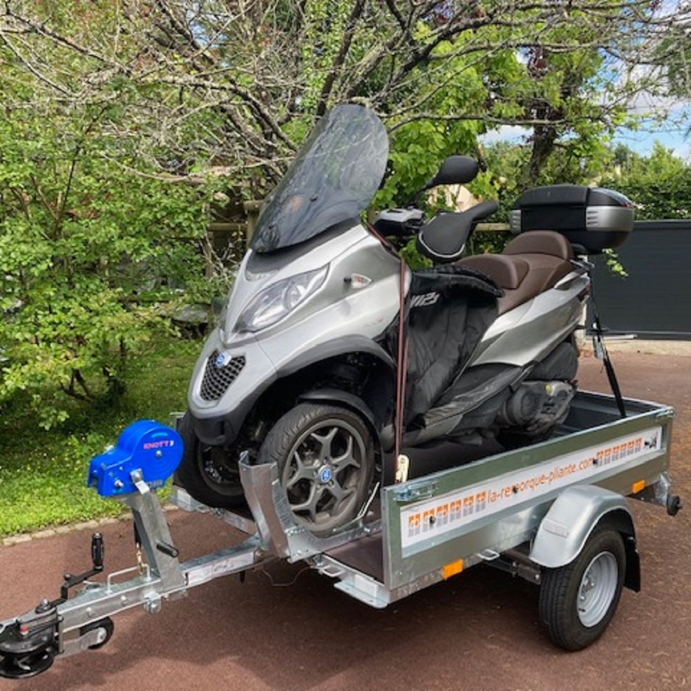 Remorque porte scooter 3 roues
