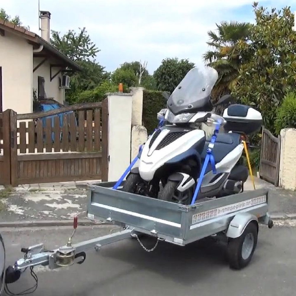 Remorque porte scooter 3 roues